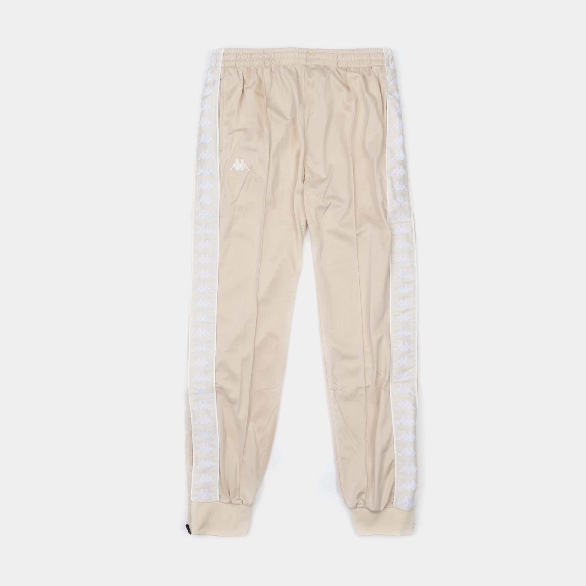 Kappa Men Off White Polyester Slim Fit Solid Track Pants_Off White_XXL :  Amazon.in: Clothing & Accessories